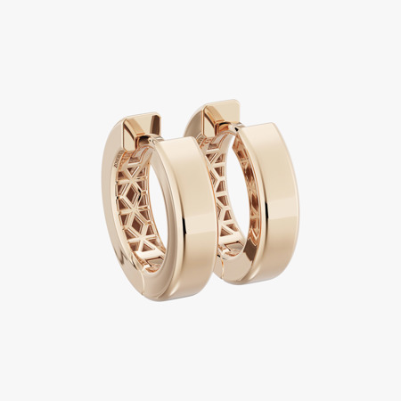 Lady Boss Small Gold Earrings